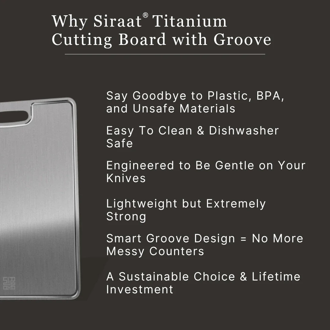 Titanium Cutting Surface (Anti-Microbial)
