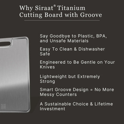 Titanium Cutting Surface (Anti-Microbial)